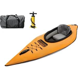 Bungee-Laced Inflatable Kayak