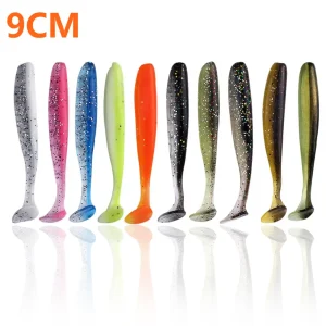 Soft T-Tail Fishing Lures